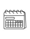 calendário anti-procrastinação